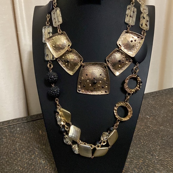 TWO Necklaces + Earrings - Picture 1 of 8